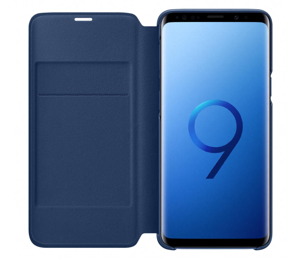 Etui LED View Cover do Samsung Galaxy S9 niebieskie - 404399 - zdjęcie 3